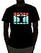 Emazing Lights DJ Sound Activated Light Up Rave Shirt Dj Arms Wide(Medium)