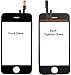 Replacement Apple Iphone 3gs Cracked Lcd Glass Digitizer Touch Surface Screen Cover Replacement Part + Tools + Guide ( Not for Iphone 3g )