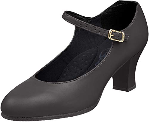 Capezio Women’s Student Footlight, Black,7.5 W US