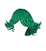 DAZCOS Tatsumaki Short Green Cosplay Costume Wig