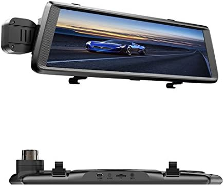Car Dash Cam KKGG Backup Dashboard Digital Camera Recorder F900 10" 1080P HD1.3MP Tachograph Vehicle Video Rear View Reversing Driving Camcorder Parking Monitor Loop Recording G-Sensor (Black)