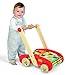 Janod ABC Walking Trolley with Blocks, 16.14 inches Tall, (J05379)