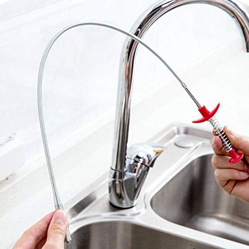Dredge Sewer Garbage Clip Home Bendable Sink Tub Toilet Dredge Pipe Tools