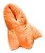 Wild Ones Furry Animal Claw Slippers for Toddlers, Kids and Adults (Medium, Orange Duck)