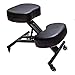 Sleekform Kneeling Posture Chair | Ergonomic Office Desk Knee Stool Relieving Back & Neck Pain | with Rollerblade Wheels & Adjustable Height | Backless Meditation Seat | 4