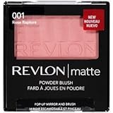 Revlon Matte Powder Blush, Rose Rapture 001, 0.18 Oz(5.1g), 1 Each by Revlom