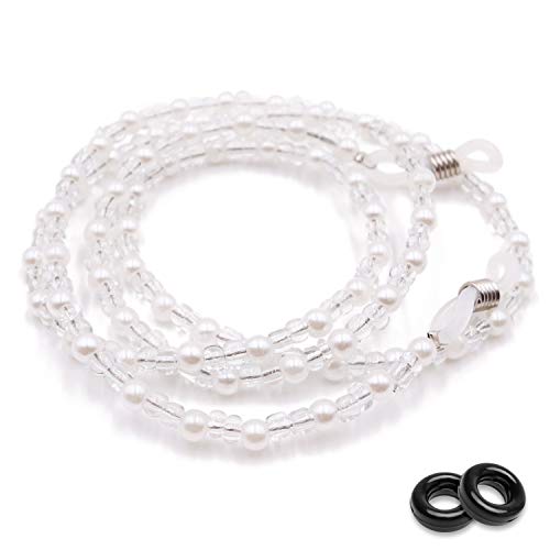 Kalevel Eyeglass Chain Holder Glasses Strap Beaded Sunglass Chain Women
