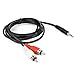 DTOL 3.5mm Male Audio Video Extension Cable RCA Male Extension 3.5mm To RCA Cable