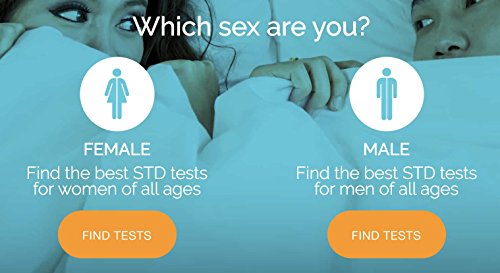 image for At Home STD Test for WOMEN by myLAB Box. 4 Panel Test - HIV, Trichomon
