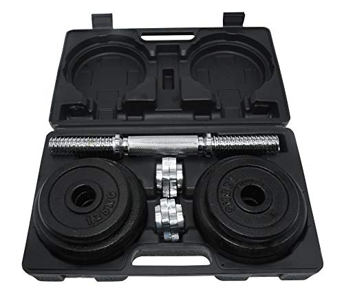 Urban-Fitness-20kg-Cast-Iron-Dumbbell-Set