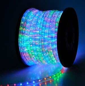 Christmas Xmas New Year Lighting LED Rope Light 150ft Multi-Color w/ Connector by OEM Control
