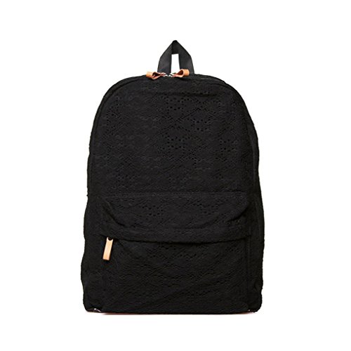 Gumstyle four-leaf clover lace backpack school bag 3 co…