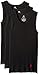 Beverly Hills Polo Club Men's 3 Pack A-Shirt, Black, Large