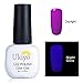 Ukiyo Night Glow Gel Nail Polish Effect UV LED Soak Off UV LED 8ml/0.27fl.oz Dramatic Manicure Decor Kit Nail Art 6706