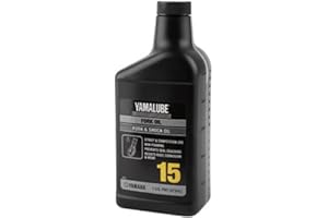 Yamaha Original OEM Yamalube ACC-FORKF-00-15/15 Weight Performance Fork Oil - (1) 16 Ounce Bottle