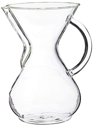 Chemex Glass Handle, Pour-over Coffeemaker, 6-Cup - Exclusive Packaging