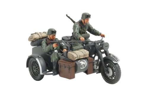 Tamiya Models German Motorcycle and Sidecar