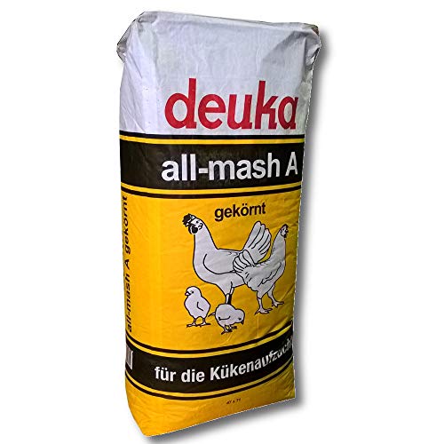 deuka all-mash A gekörnt Alleinfutter für Hühnerküken 25 kg