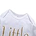 OUTGLE Newborn Baby Girl Toddler White Romper + Stripe Trousers + Hat + Headband Autumn Winter Outfits (0-3 Months, Multicolor)