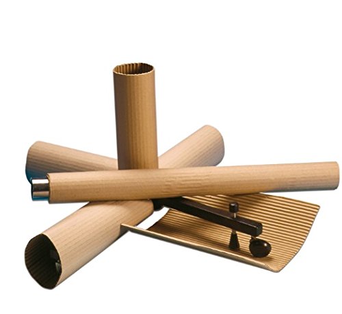 Masterline 16423 750 mm x 220 m Ribbed Pure Kraft Roll