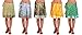 Lot of Five Wrap-Around Vintage Sari Magic Skirts - Art Silk