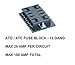 ATO / ATC Fuse Block 12 Gang - for Auto, RV, Boat