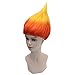 BERON Flame Shape Hair Cosplay Costume Party Wig Stylish Halloween Wig(Flame Color)