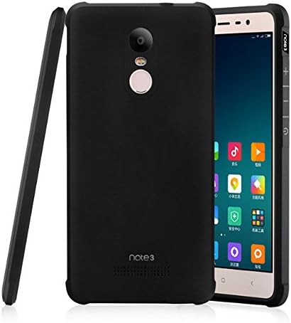 Redmi Note 3 Case mobile phone sets of silicone shell phone shell protective sleeve cover Soft Shell for Xiaomi Red Mi Note3 (Black)