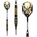 ONE80 Soft Tip Darts Set, 16grams, 12 Pack Steel/Brass Barrel, with Extra Flights, Aluminum Shafts, Flight Protectors and Tool Kit