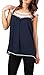 Merryfun Women's Casual Sleeveless Hollow Out Lace Tank Tops Loose Crochet Shirt