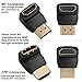 Twisted Veins HDMI 90 Degree, 3-Pack, Right Angle Adapters/Connectors, Supports HDMI 2.0b 4K 60hz HDR