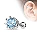 Tragus Earring Stud Vintage Victorian Style 16G Cartilage Bar Helix Piercing