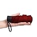 YUI Travel Mini Umbrella Sun&Rain Lightweight Totes Small and Compact Suit for Pocket Red