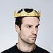 DcZeRong Birthday King Crown Gold Metal Crown Adult Men Crown Costume Prom King Crowns Full Crowns