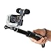Fantaseal Stereo Mic Kit Microphone Travelling Microphone Interview Microphone w/Stereo Windproof Mic + Extension Cable + Sterero Mic Adapter Converter Compatible with Hero 4/3+ /3