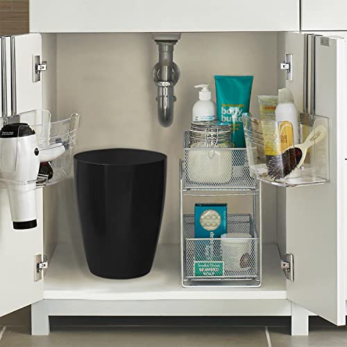 Small Trash Can Open Top Garbage Cans for Kitchen, Office, Dorm