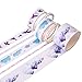 60 Rolls Vintage Washi Tape Floral Cactus Flamingo Goat Kawaii Cool Masking Paper Tapes Japanese Cute Sakura Moon Succulent Flower Sushi Food Fruit Fun Adhesive Art Craft Scrapbook Hobby Kit Set