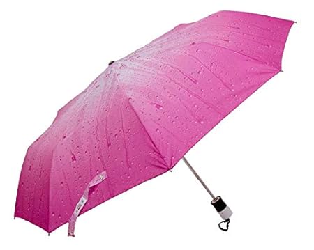 Pink Folding Umbrella (Kareenapink)