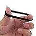 Seamless 8mm High Elastic Cotton stretch Hair Ties Bands Rope Ponytail Holders Headband Scrunchie Hair Accessories No Slipping Snagging Breaking or Stretching Out(100pcs) (Black)…