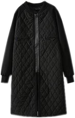 品 黒キルティングジャンパーコート