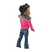Emily Rose 14 Inch Doll Clothes Clothing Accessory | 3 PC Faux Fur Collar 14