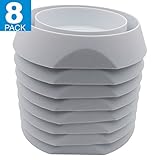 Bed Bug Interceptor and Insect Detector Traps (8 Pack) for Upholster Chairs and Bed Legs