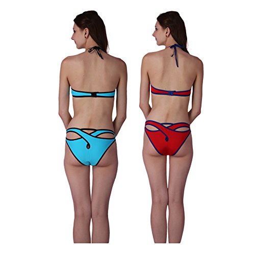 aruba bandage bikini bra & panty set