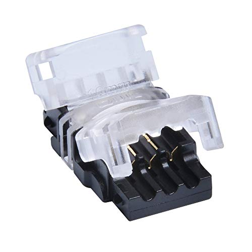 Davitu 5pcs Connector for 3 Pin 10mm IP20 WS2812 Non-waterproof LED Pixel Strip Digital Light to Wire Connection WS2812B Connector - Thumbnail 2