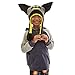 DC Comics Little Boy's Batman Squeeze and Flap Fun Cold Weather Hat Accessory, black/grey/yellow, Age 4-18