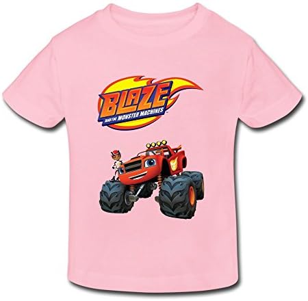 Toddler's Geek Blaze And The Monster Machines T-shirts Size 4 Toddler Pink By Mjensen