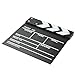 Losuya Wooden Clapboard Director Film Movie Cut Action Sign Props Scene Slateboard Clapper Board Slate, 7.8