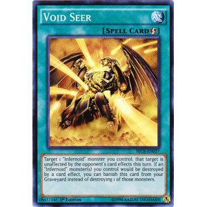 Yu-Gi-Oh! - Void Seer (SECE-EN057) - Secrets of Eternity - 1st Edition - Super Rare