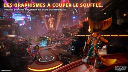 Sony, Ratchet & Clank : Rift Apart PS5, Jeu de Plates-formes et d'Aventure, Édition Standard, Version Physique avec CD, En Français, 1 Joueur, PEGI 7, Pour PlayStation 5