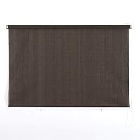 PHI VILLA Outdoor Patio Sun Shade Roller Shade 8ft(W) by 6ft(H) Coffee